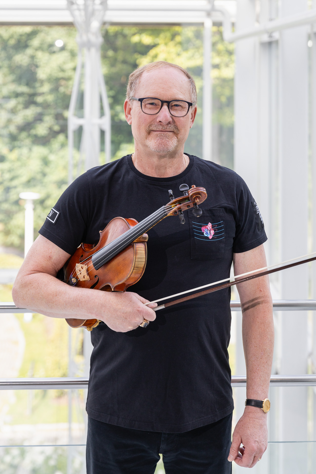 Raimo Hannikainen, first violin