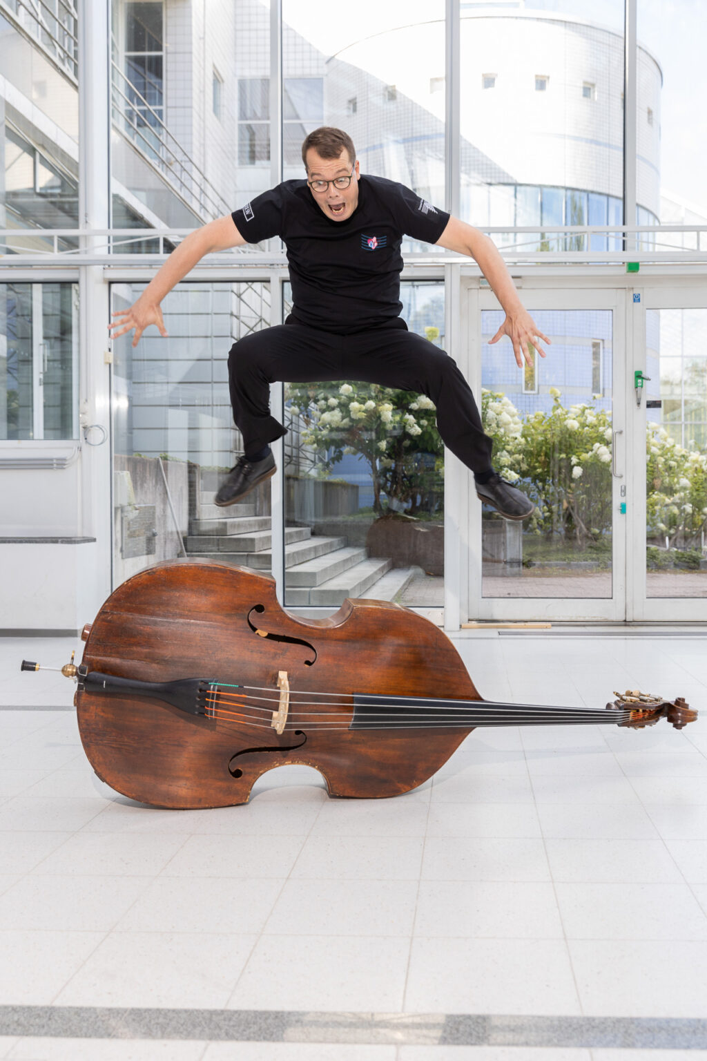 Oskari Hanhikoski, double bass