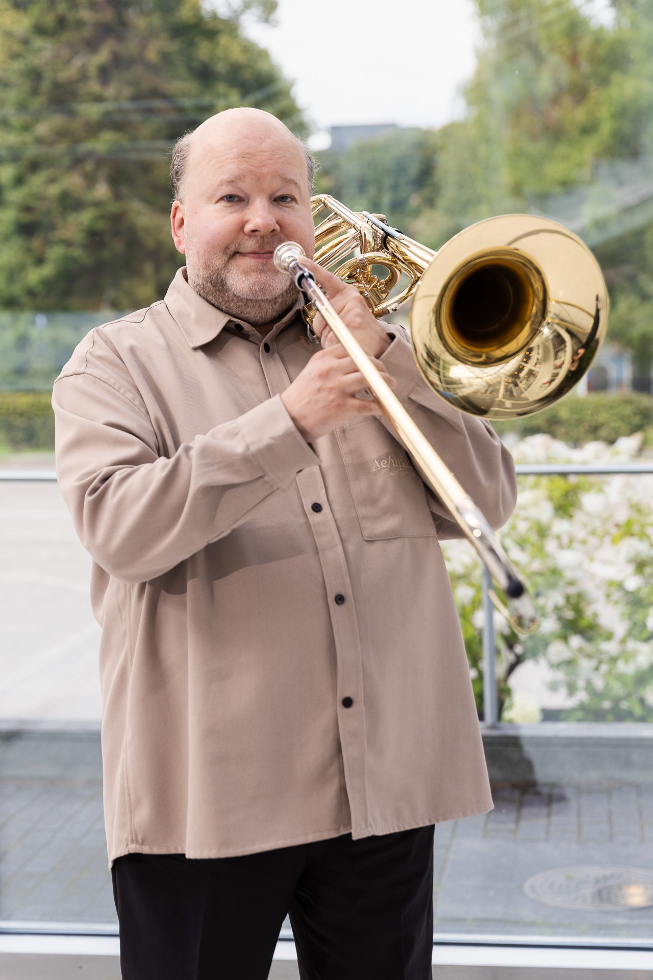 Mikhail Kapustin, trombone