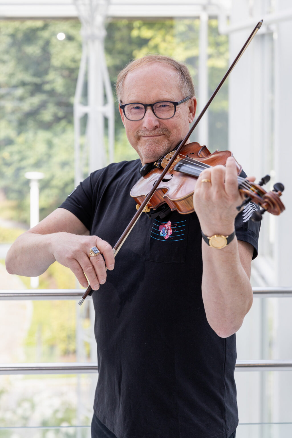 Raimo Hannikainen, first violin