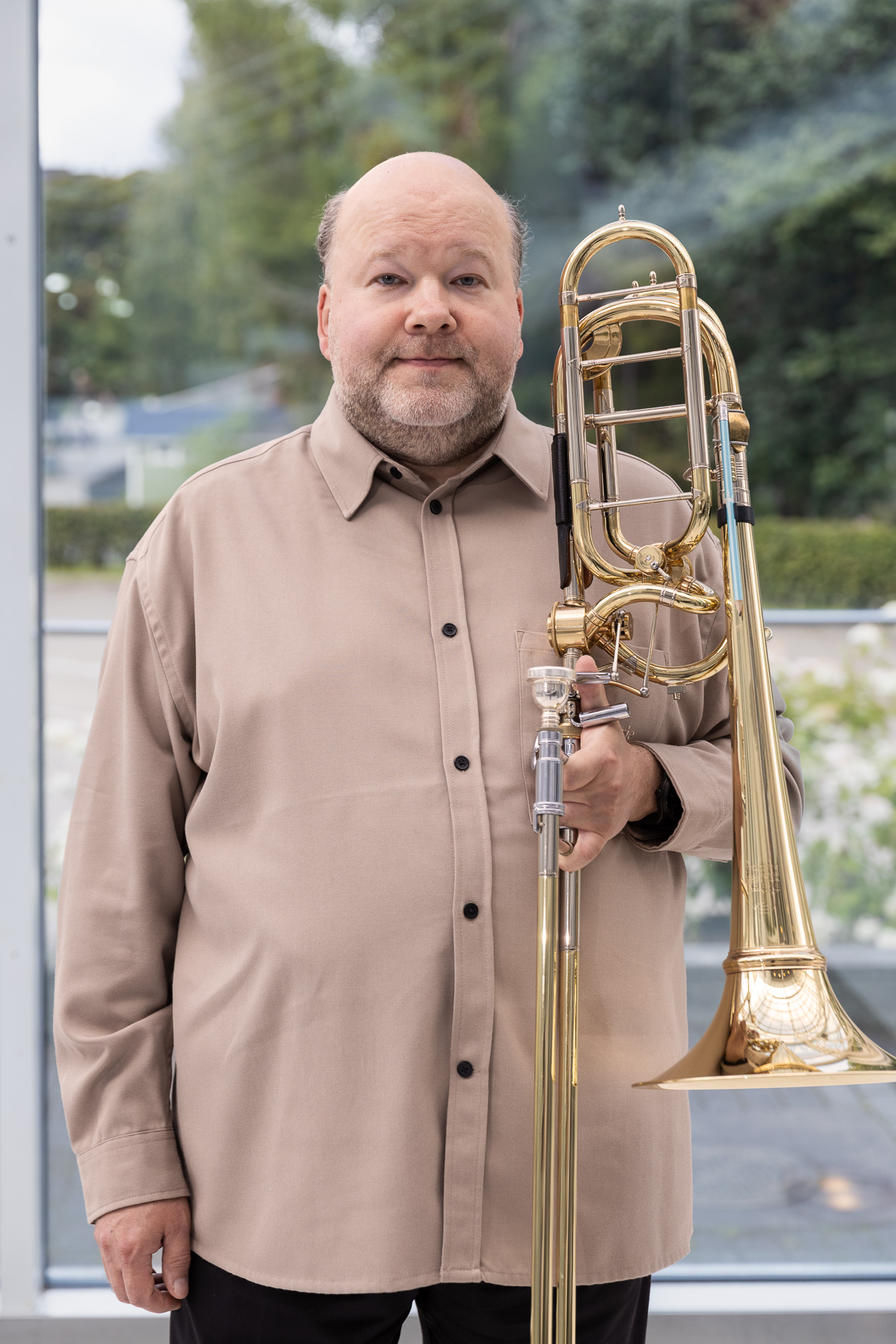 Mikhail Kapustin, trombone