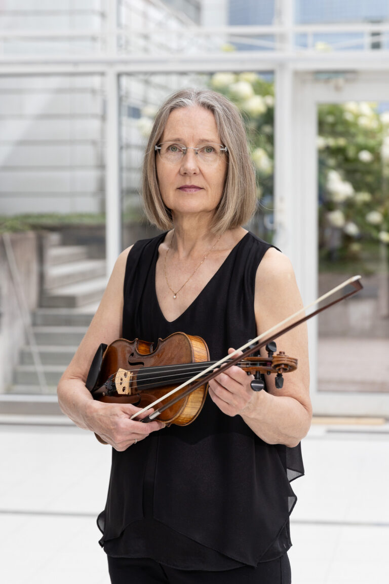 Riitta Hallila, second violin
