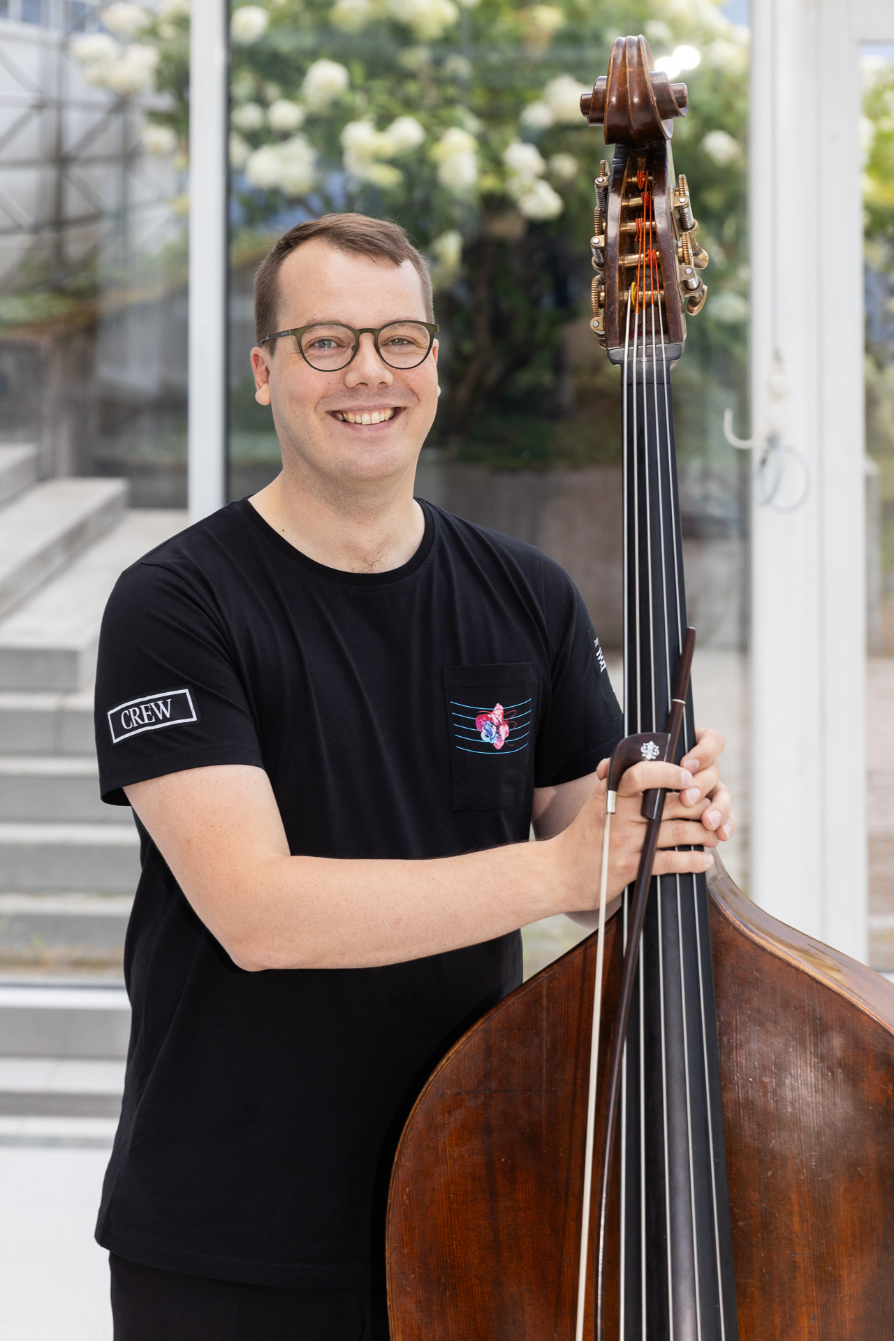 Oskari Hanhikoski, double bass